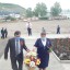 Глава Лысогорского района и председатель районного Собрания возложили цветы к памятнику воинам-лысогорцам