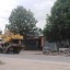В Лысых Горах ведутся работы по ремонту тротуара на улице Советская 7