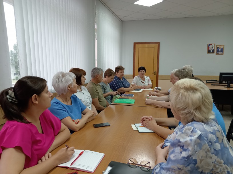 Состоялось очередное заседание Общественного совета Лысогорского района
